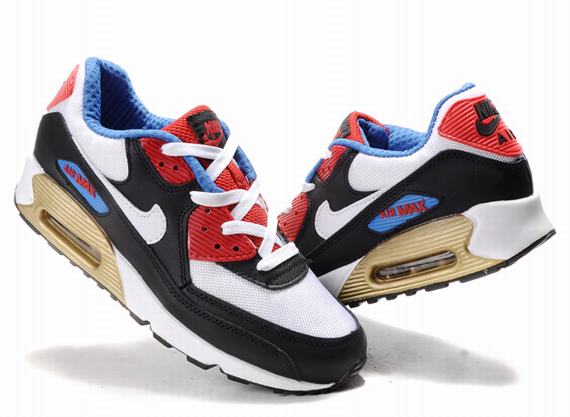 New Men'S Nike Air Max Black/White/Red